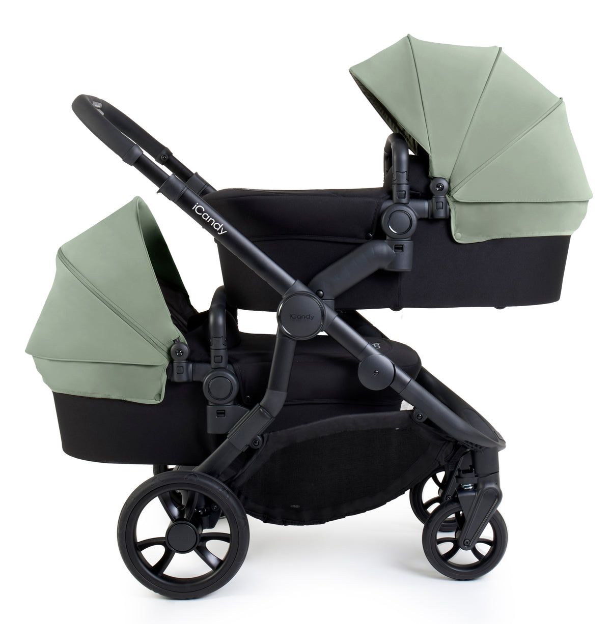 iCandy Orange 4 Pushchair - Pistachio + FREE Zazu Pram Rocker