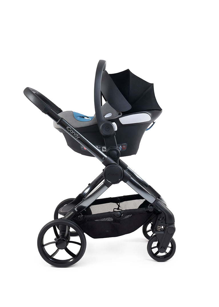 iCandy Peach 7 Pram - Truffle + FREE Zazu Pram Rocker