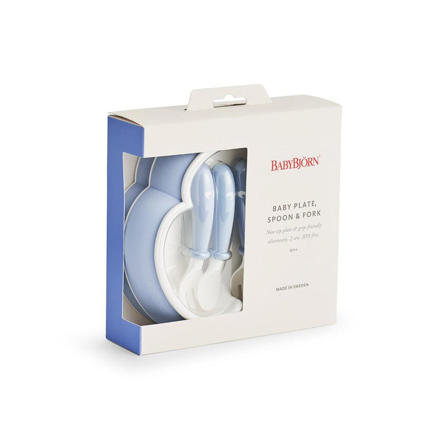 Baby Bjorn Plate, Spoon and Fork, 2 sets