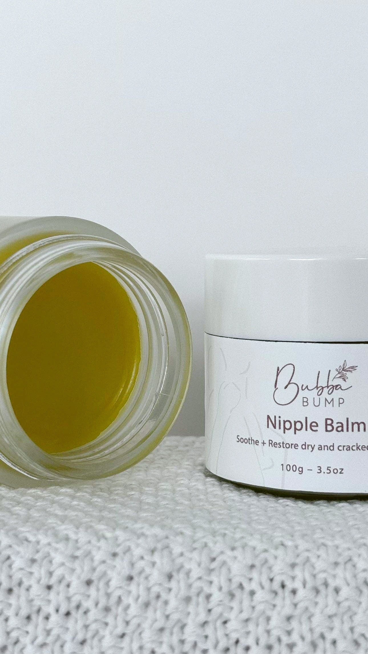 Bubba Bump Organic Nipple Balm 100g