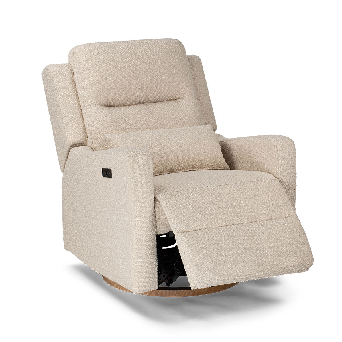COCOON Rio Electric Recliner Glider Nursery Chair - Sandstone Boucle