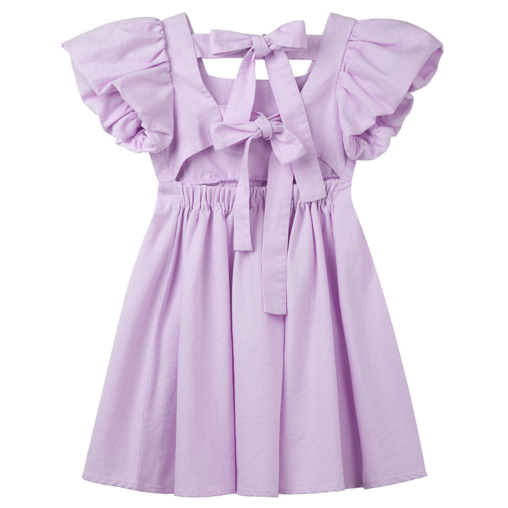 Grace Tie Back Dress - Lavender