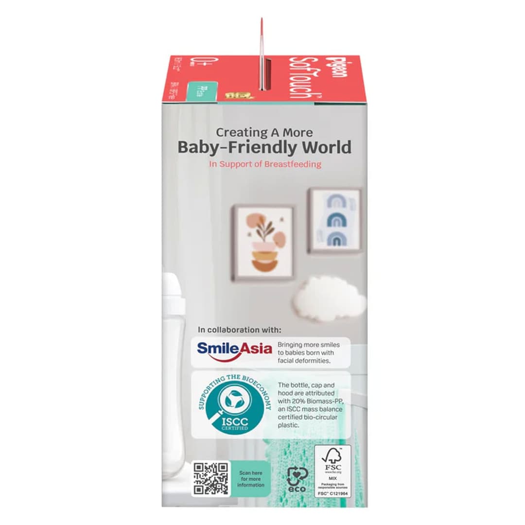 PIGEON SOFTOUCH BPP BOTTLE PP 160ML
