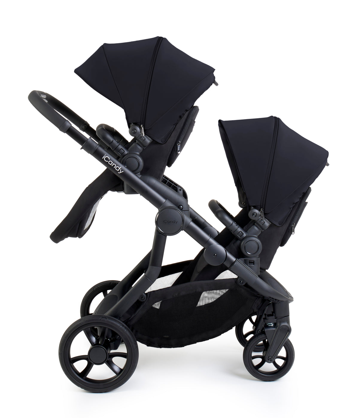 iCandy Orange 4 Pushchair - Black + FREE iCandy MiStand