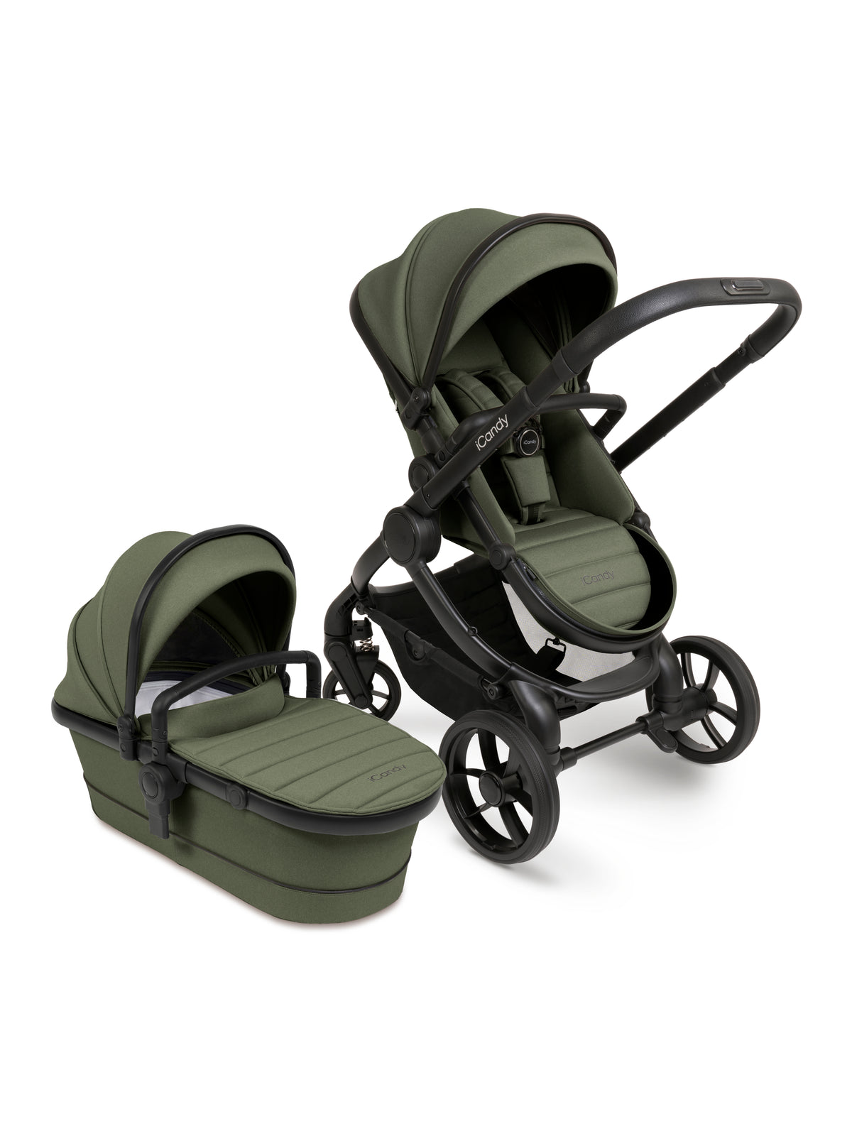iCandy Peach 7 Pushchair - Ivy + FREE Zazu Pram Rocker