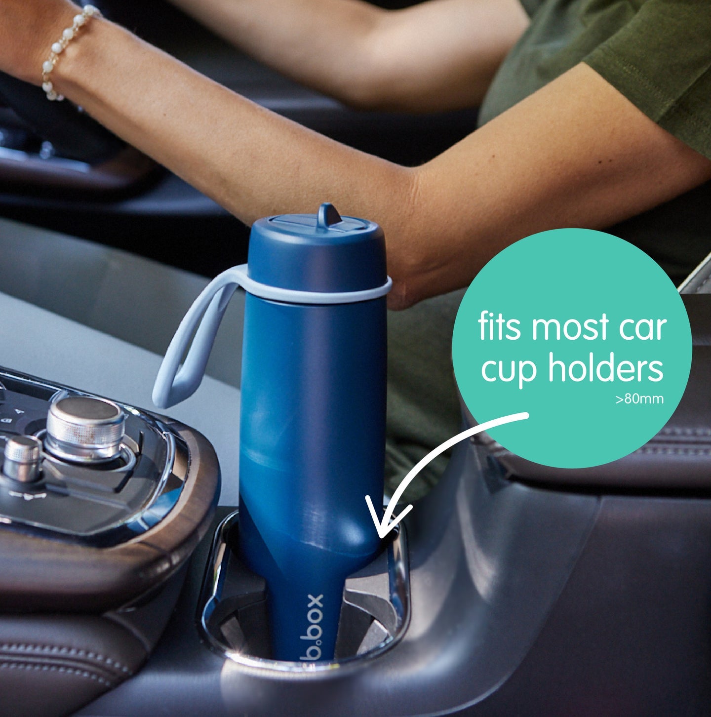B.Box 690mL Insulated Flip Top Bottle - Various Colour Options