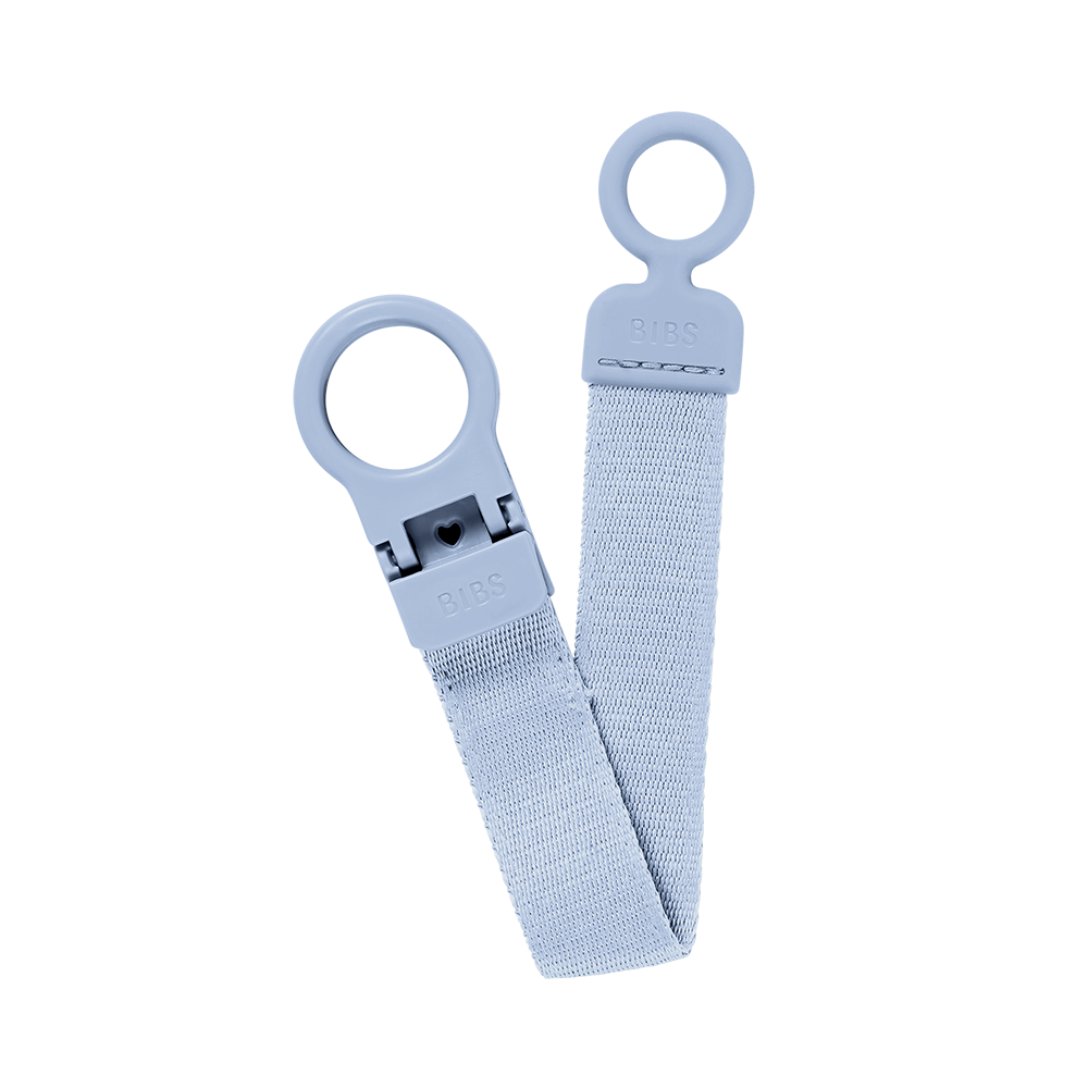 Bibs Pacifier Clip Loop - Ivory