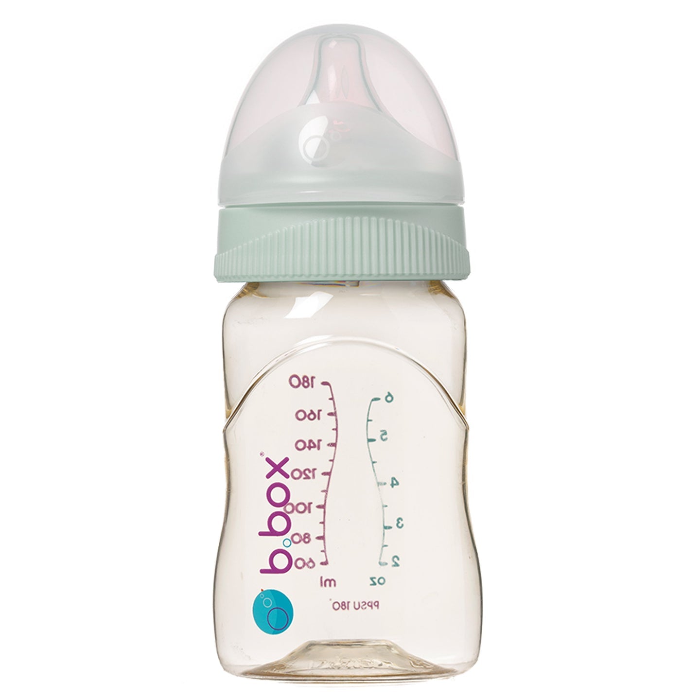 B.Box 180mL PPSU Baby Bottle - Various Colour Options