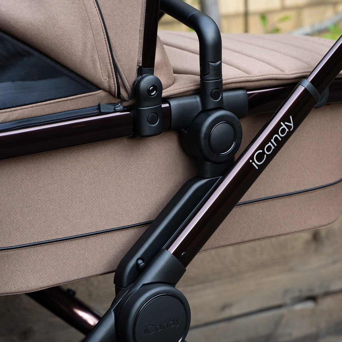 iCandy Peach 7 Pram - Coco + FREE Zazu Pram Rocker