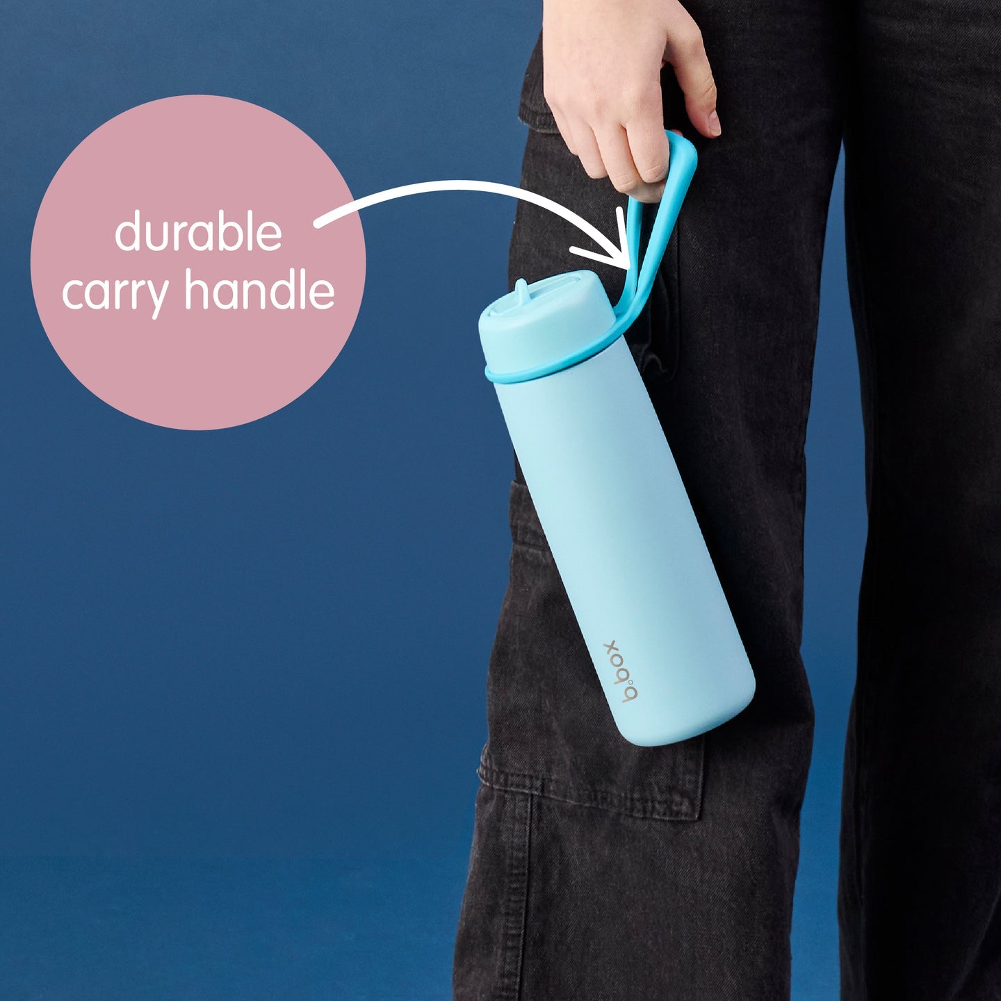 B.Box 690mL Insulated Flip Top Bottle - Various Colour Options