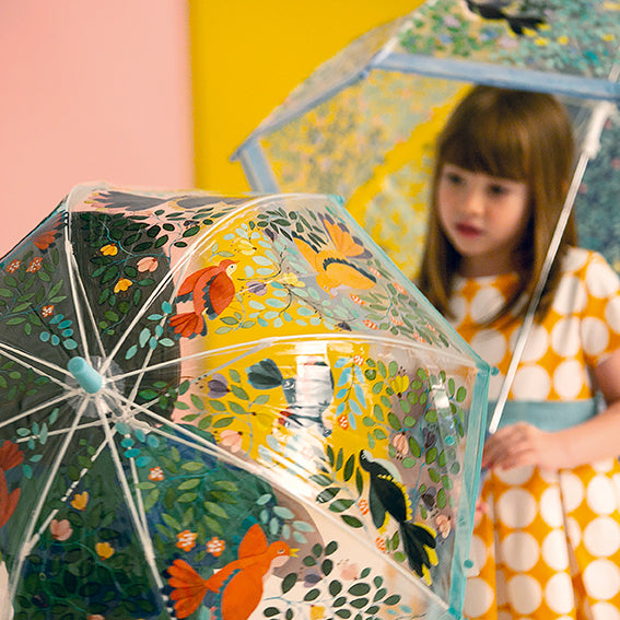 Djeco - Flower & Birds PVC Child Umbrella