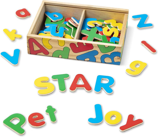 Melissa & Doug - Alphabet Magnets In A Box of 52
