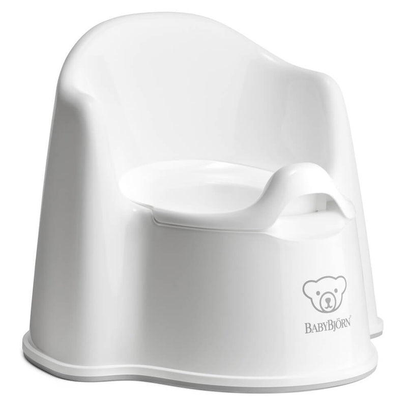 Baby Bjorn Potty Chair - White/Gray