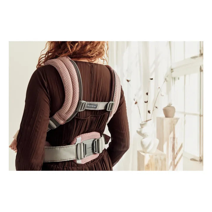 Baby Bjorn - Baby Carrier Harmony - 3D mesh, Dusty pink