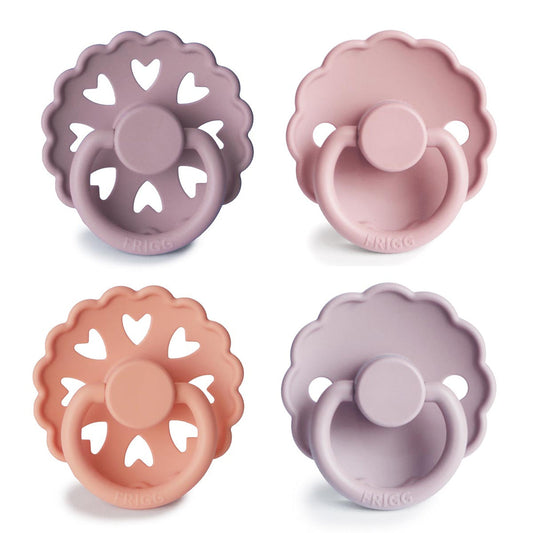 FRIGG Multi Pacifier 4 Pack Latex - Sunset Bliss