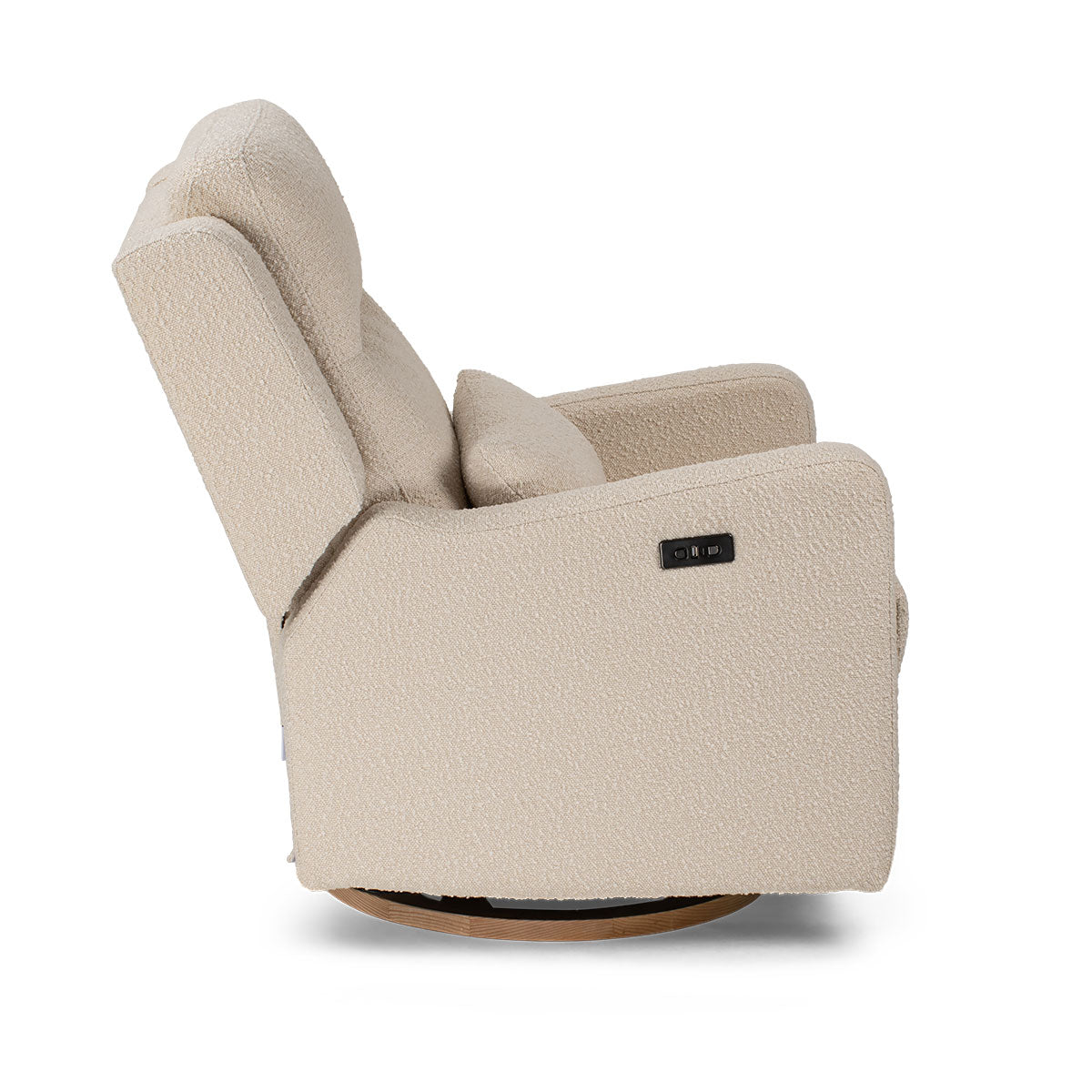 COCOON Rio Electric Recliner Glider Nursery Chair - Sandstone Boucle