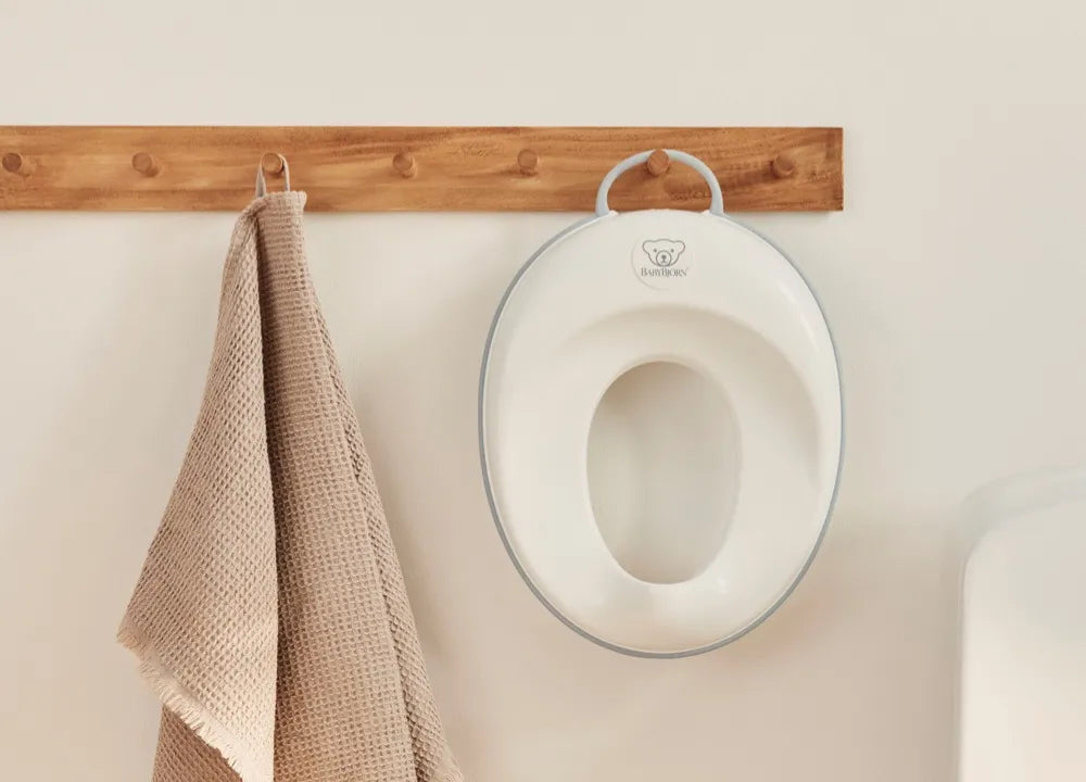 Baby Bjorn Toilet Training Seat - White/Gray