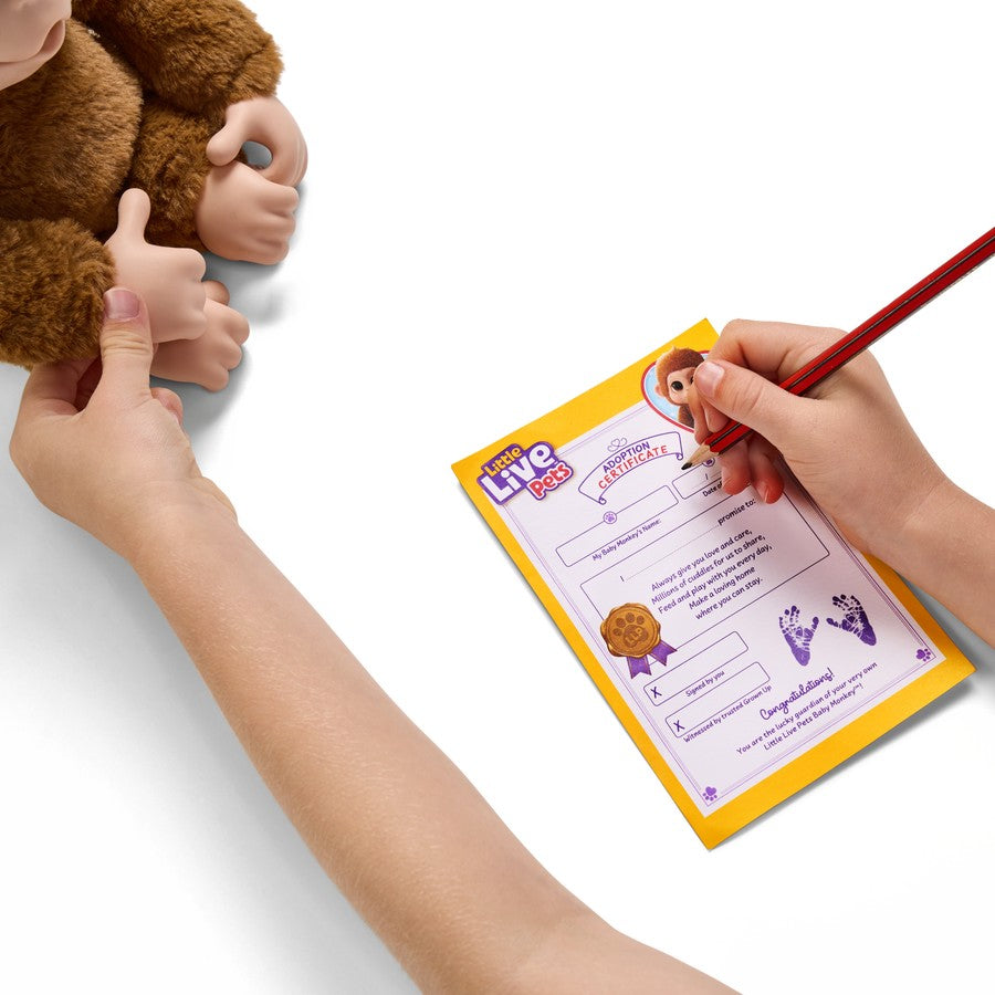 Little Live Pets My Lil Baby Monkey Plush