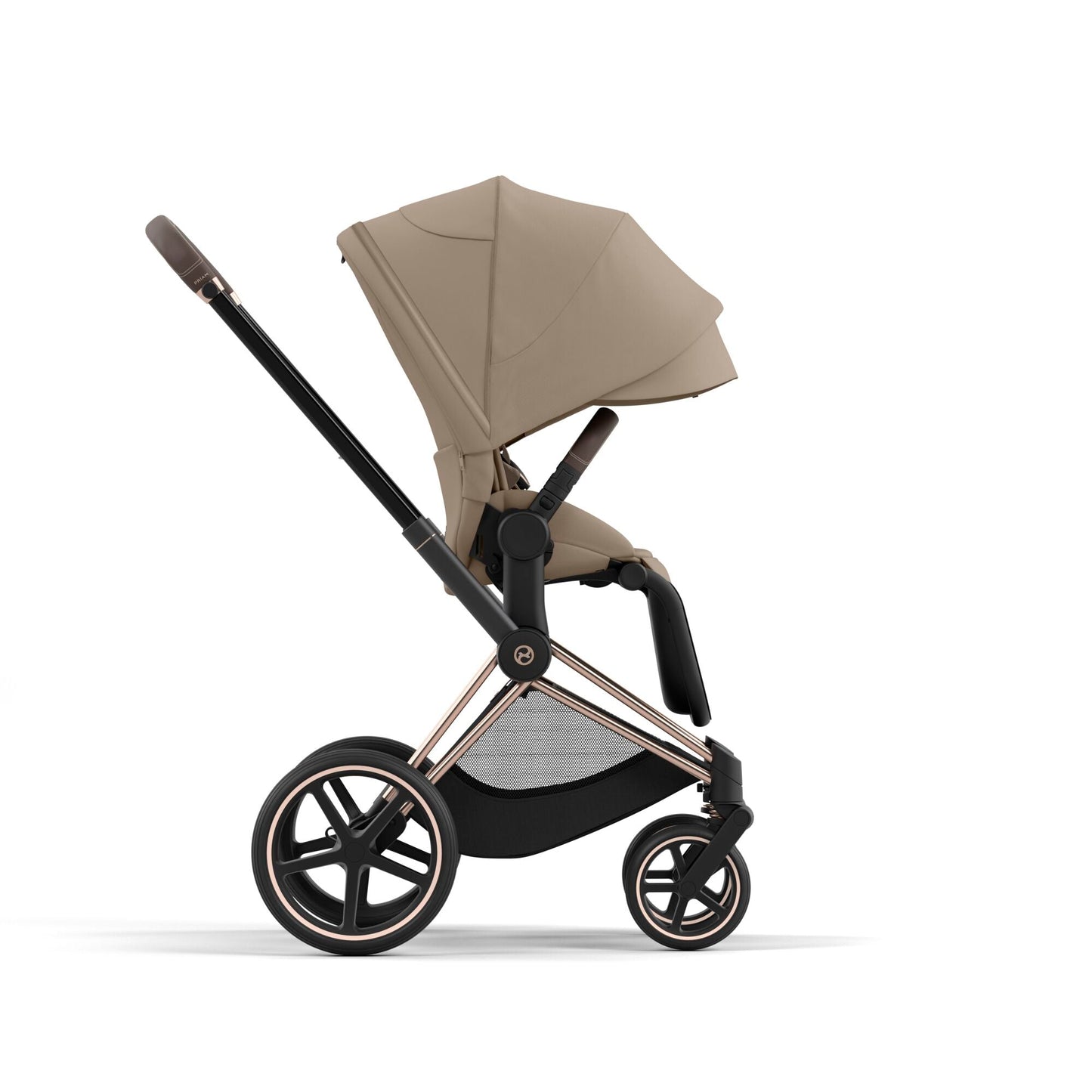 Cybex Priam Pram 2024 - Rose Gold & Cozy Beige