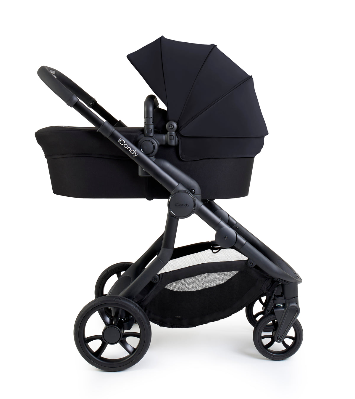 iCandy Orange 4 Pushchair - Black + FREE iCandy MiStand