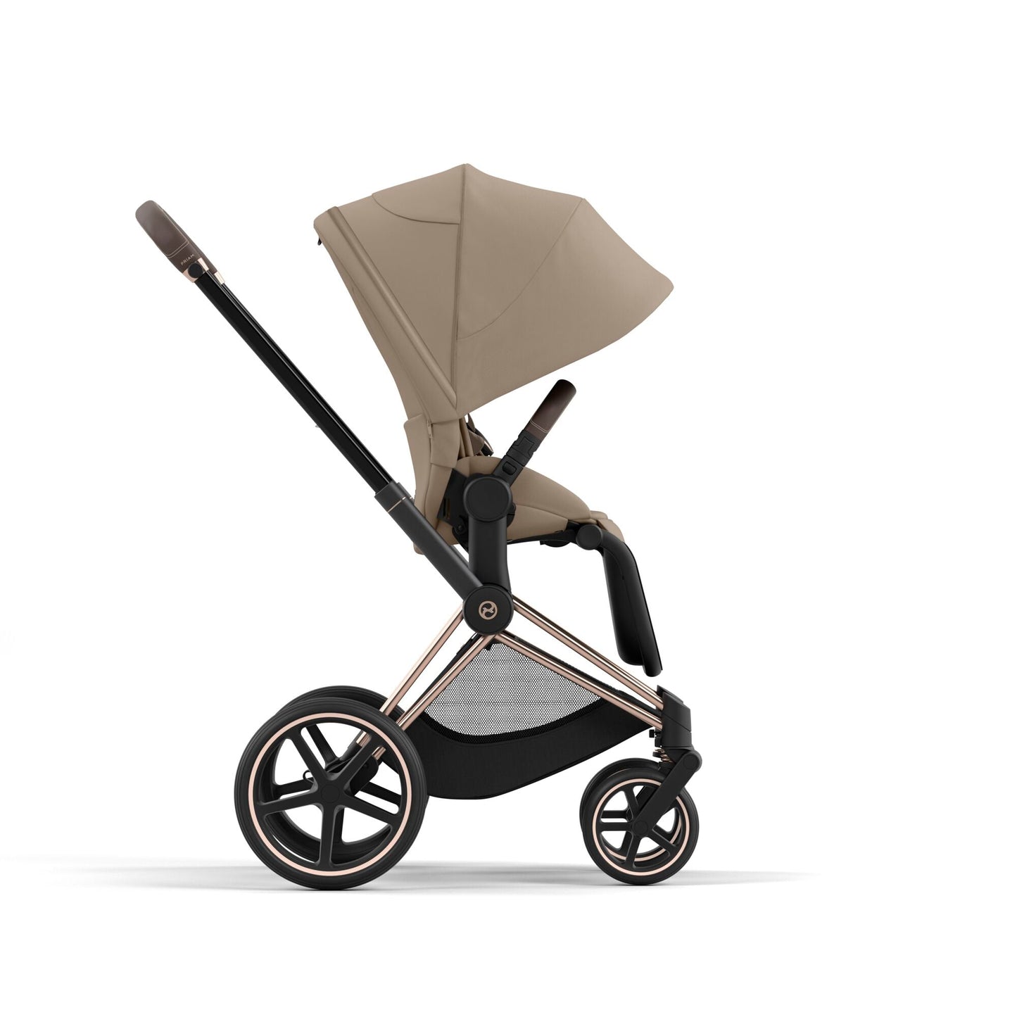 Cybex Priam Pram 2024 - Rose Gold & Cozy Beige