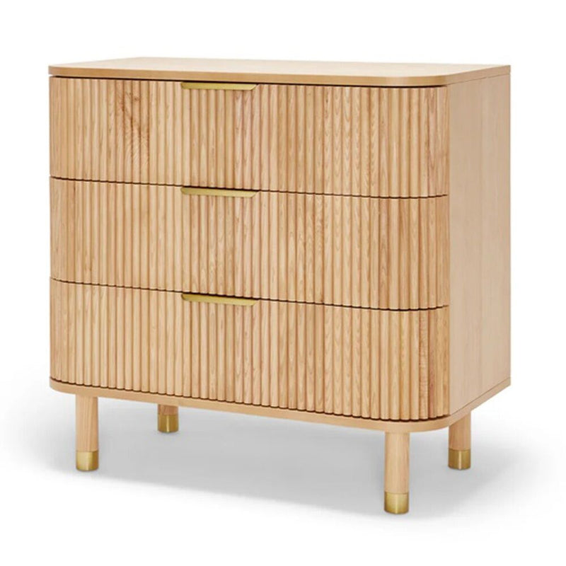 BabyRest Juno Chest 3 Drawer - Ash