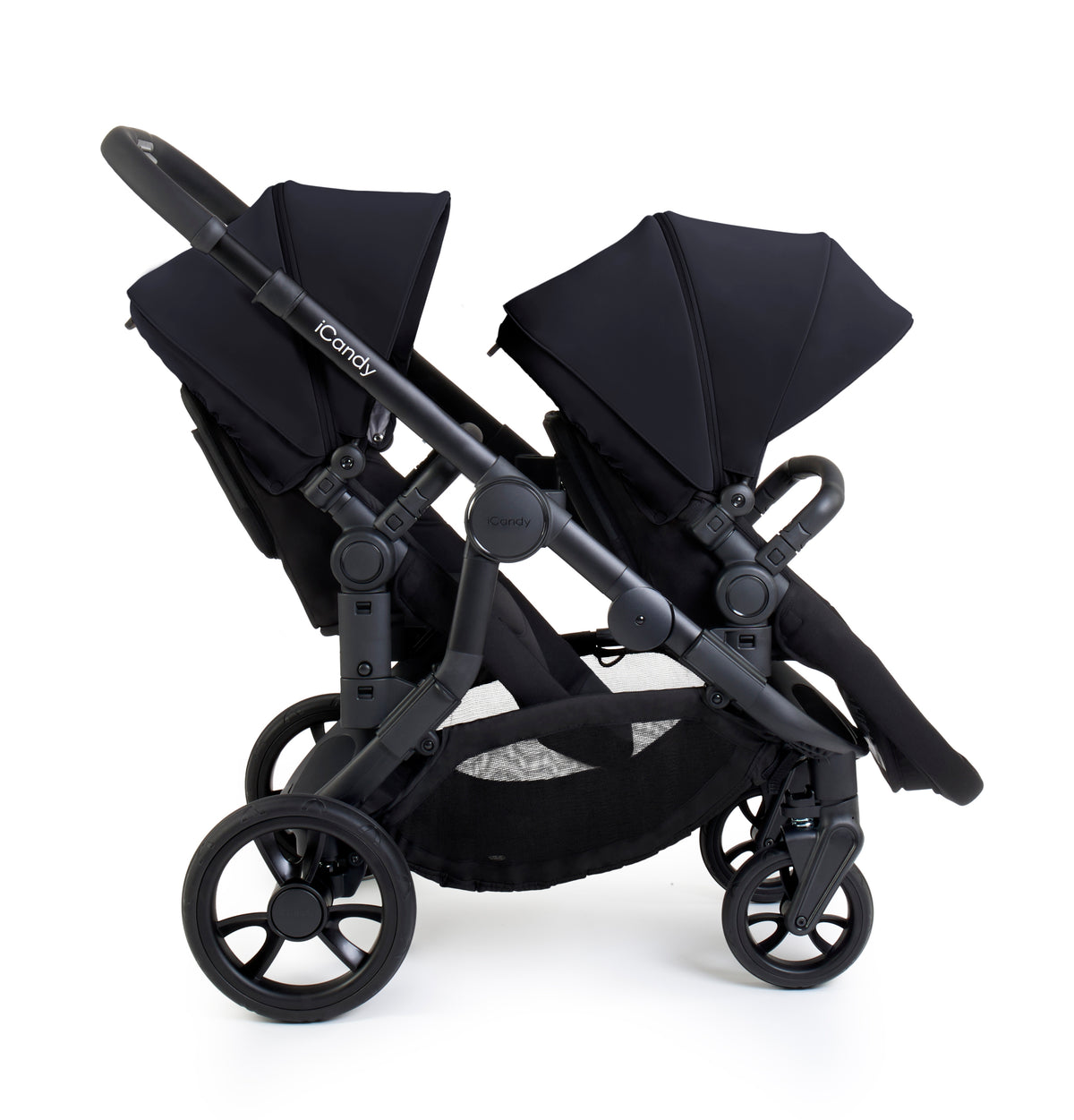 iCandy Orange 4 Pushchair - Black + FREE iCandy MiStand