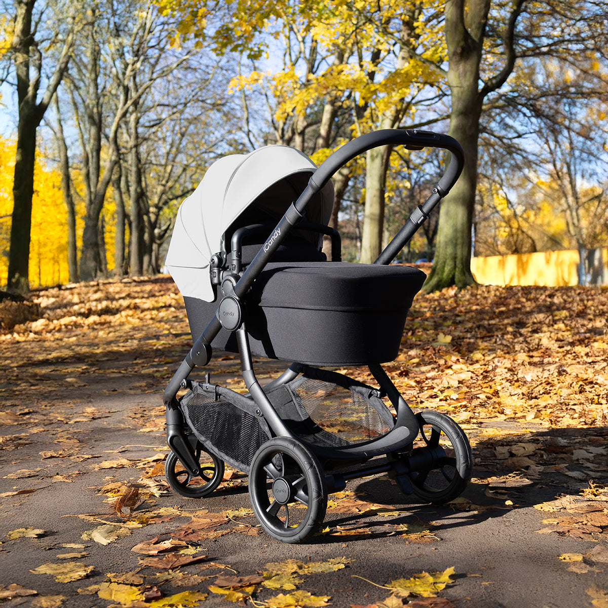 iCandy Orange 4 Pushchair - Glacier + Free Zazu Pram Rocker