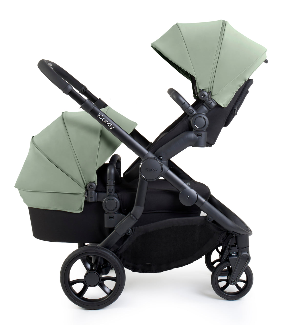 iCandy Orange 4 Pushchair - Pistachio + FREE Zazu Pram Rocker
