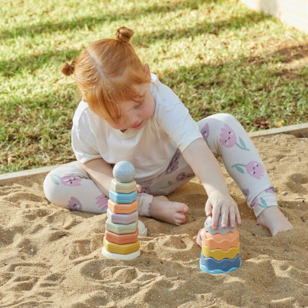 Eco-Friendly Wave Shape Stackers
