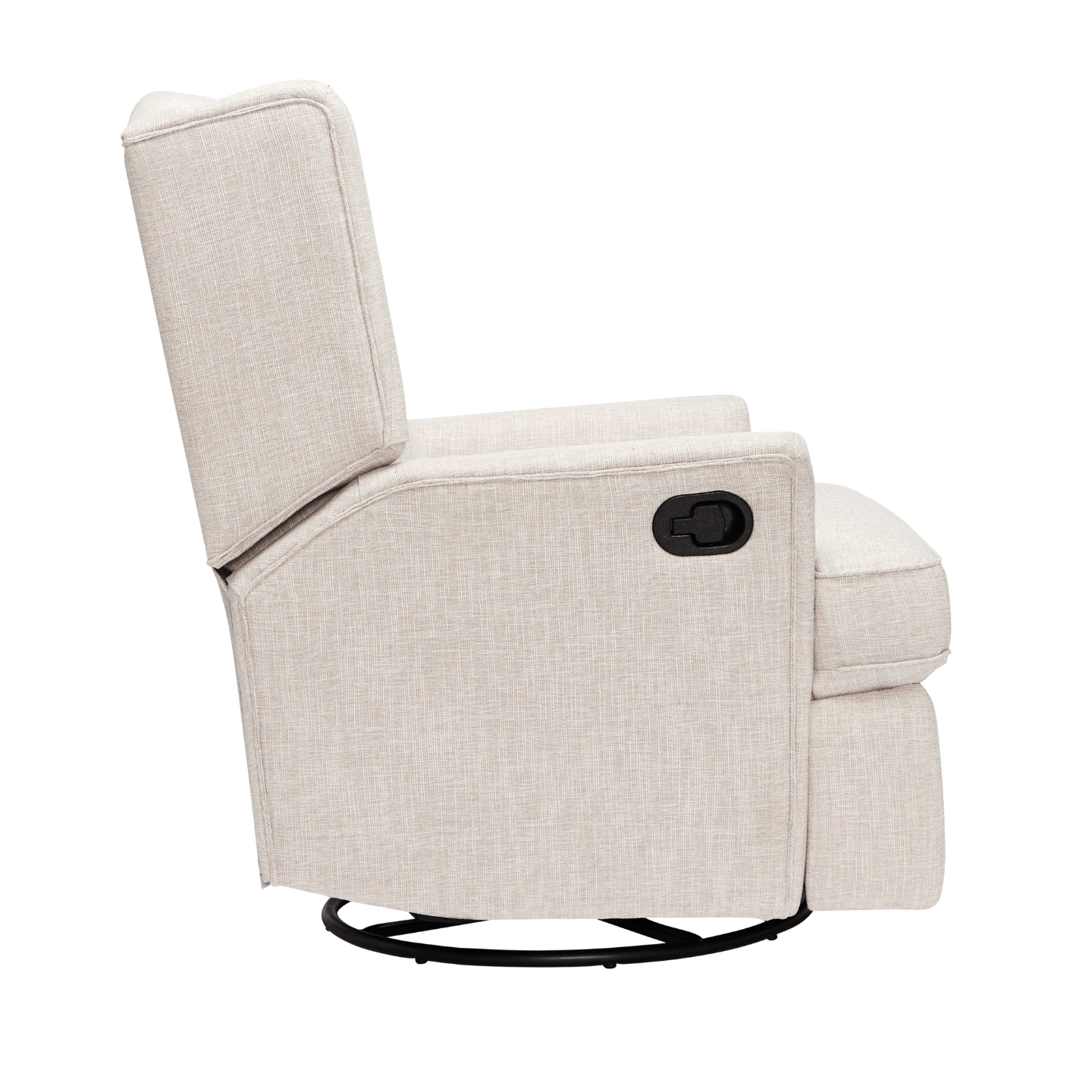iL TuTTo Chelsea Recliner Glider Nursery Chair in Eggshell - Manual