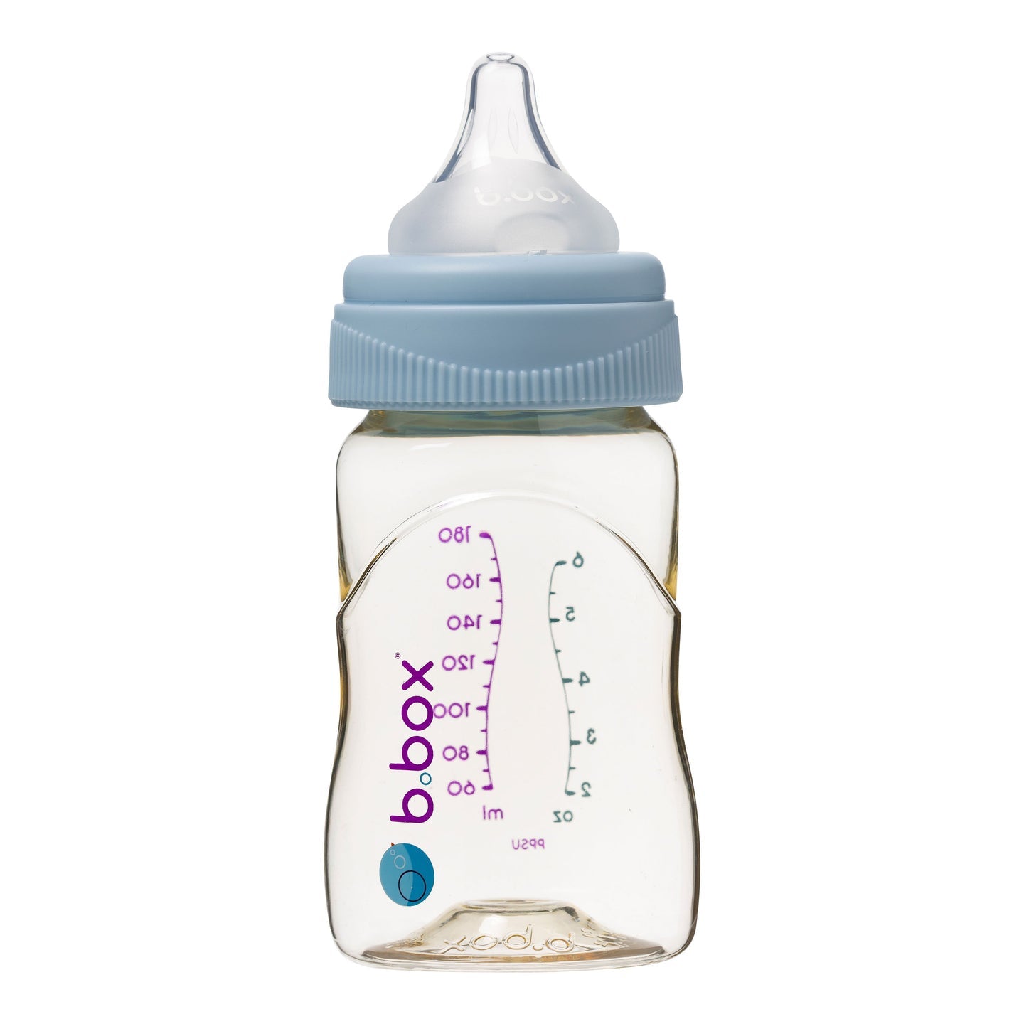 B.Box 180mL PPSU Baby Bottle - Various Colour Options