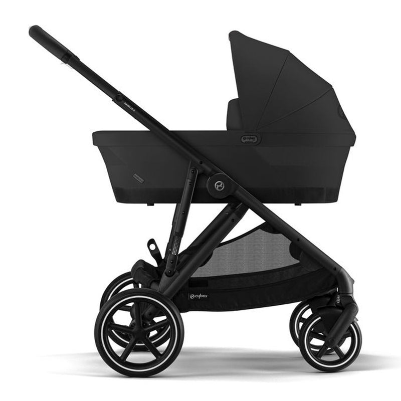 Cybex Gazelle S Pram + Carry Cot + 2nd Seat + Cup Holder + Snack Tray Bundle + Raincover