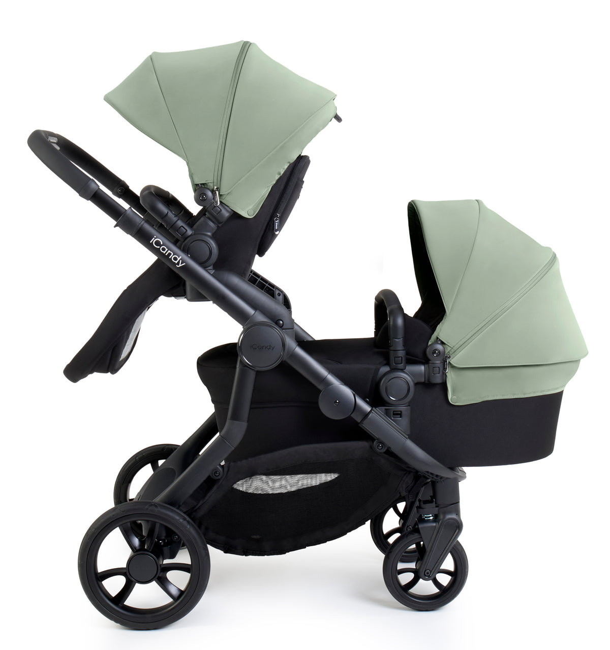 iCandy Orange 4 Pushchair - Pistachio + FREE Zazu Pram Rocker