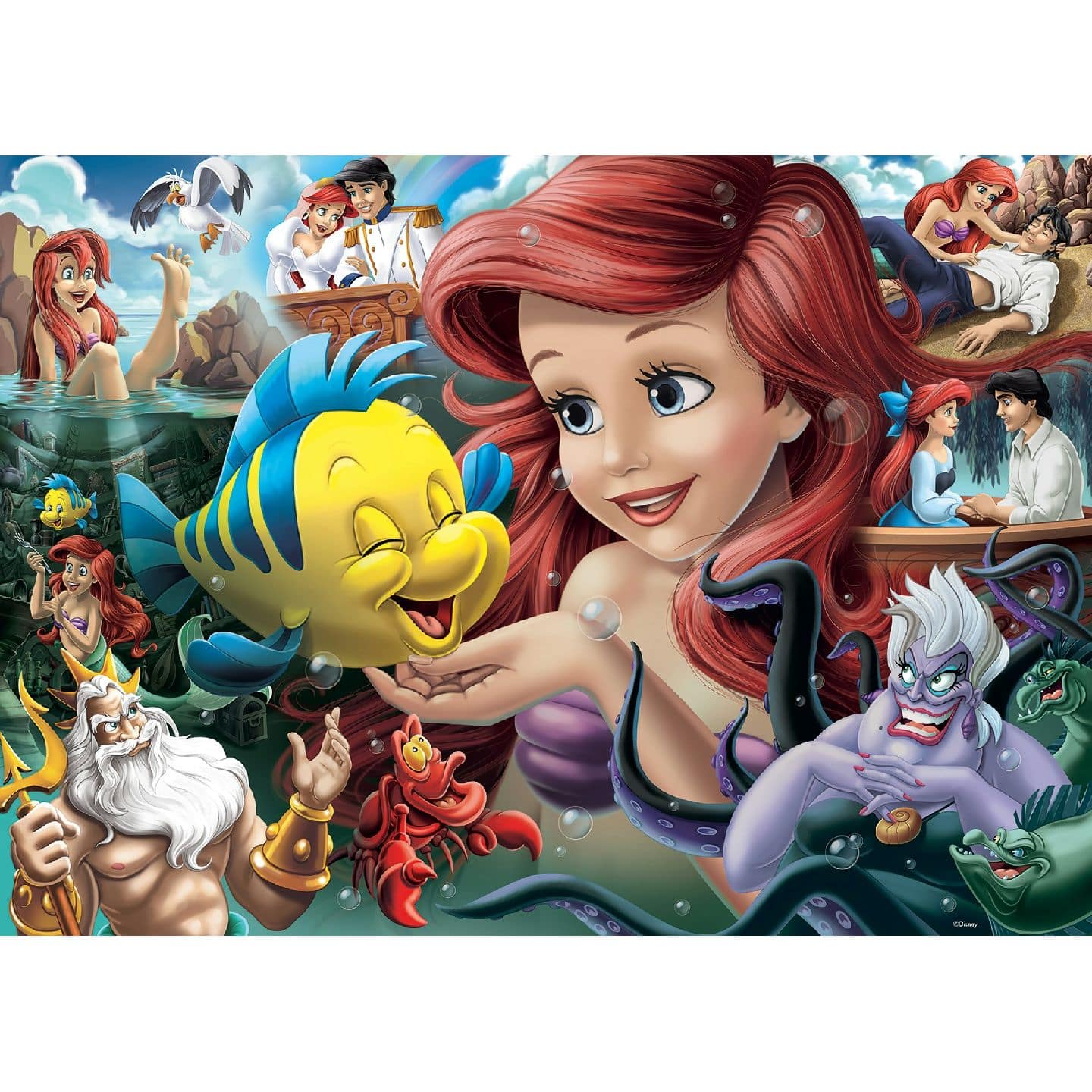 Ravensburger Disney Heroines No 3 Ariel 1000pc