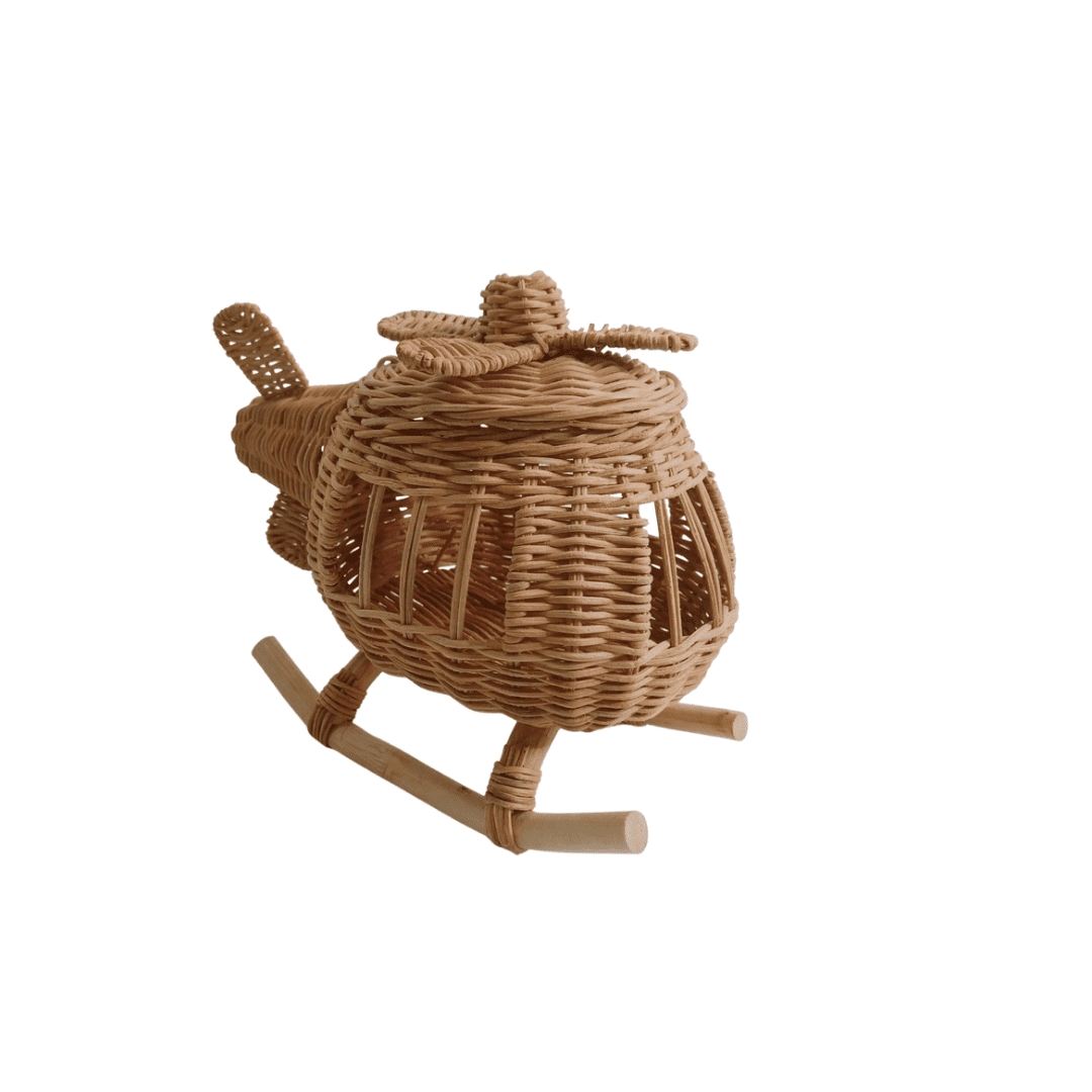 Rattan Toy Helicopter | Serenity Kids ™️ - Serenity Kids