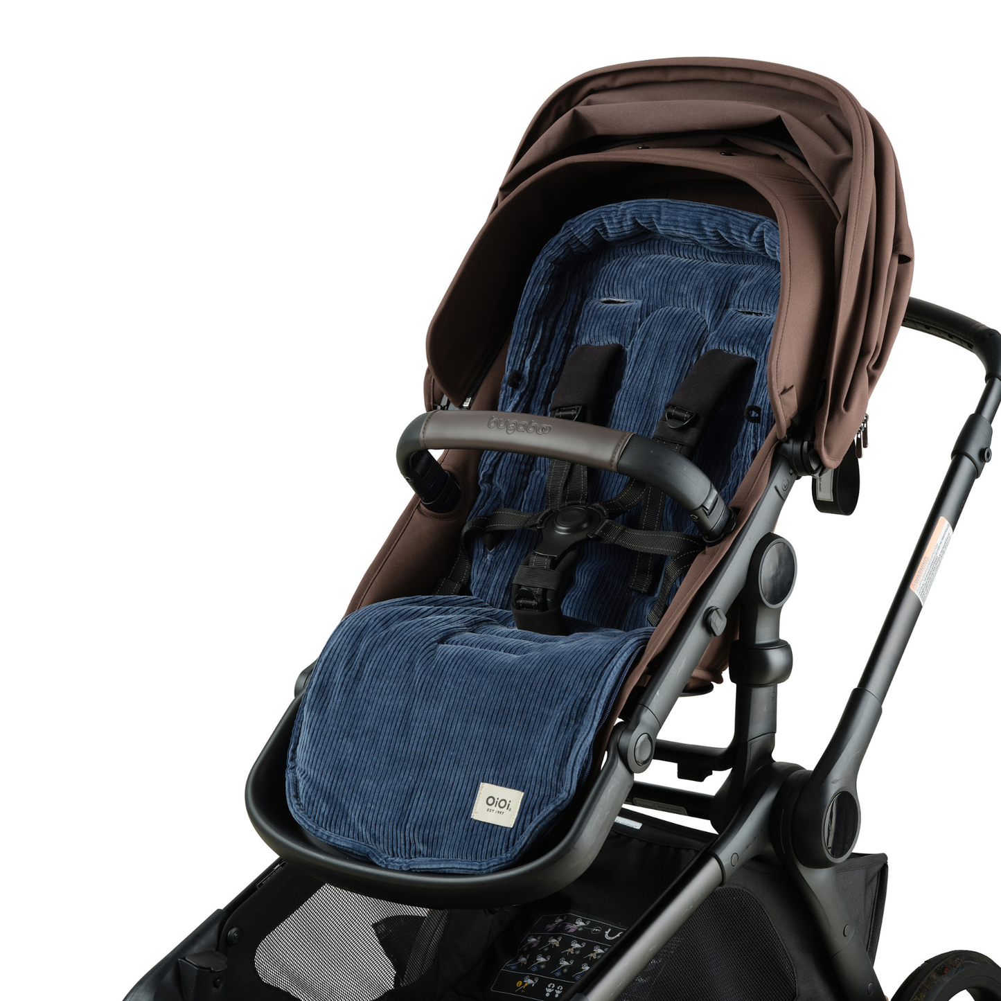 4-in-1 Convertible Footmuff - Ocean Blue Corduroy