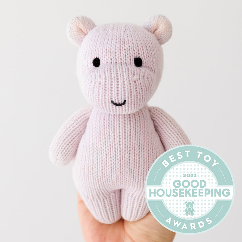 Cuddle + Kind Baby Hippo - Lavender