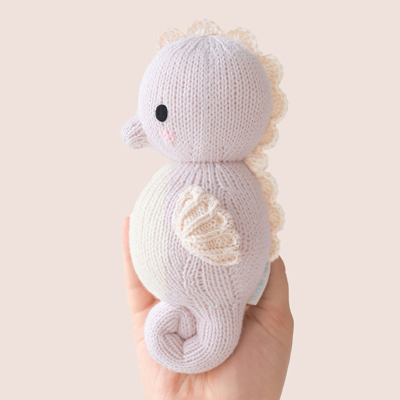 Cuddle + Kind Baby Seahorse - Lilac