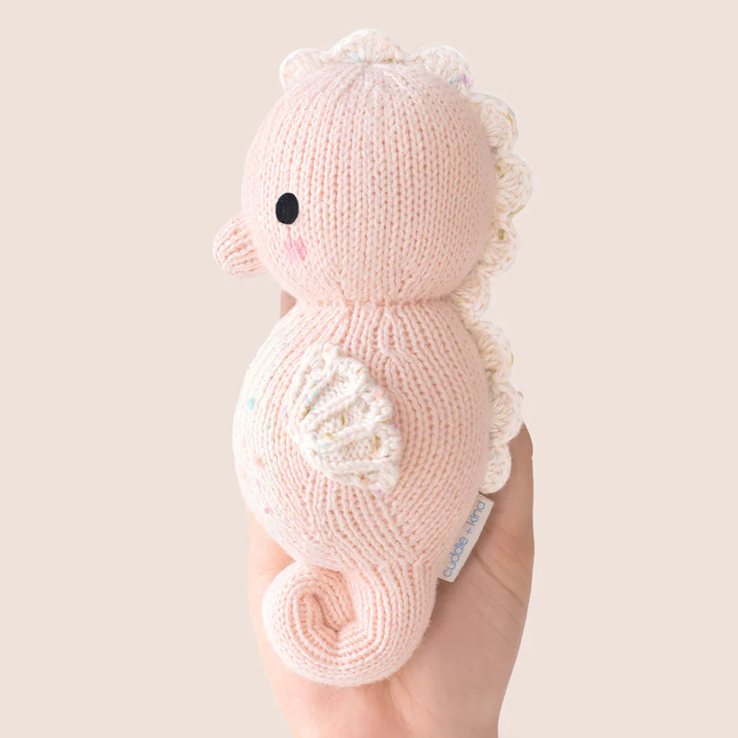 Cuddle + Kind Baby Seahorse - Powder Pink