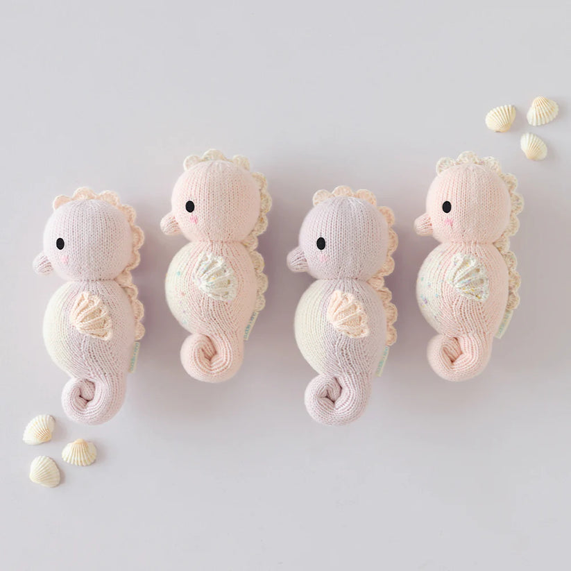 Cuddle + Kind Baby Seahorse - Powder Pink