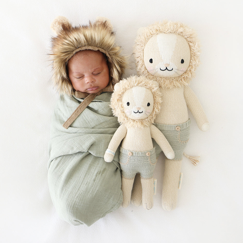 Cuddle + Kind Little Sawyer The Lion 13" | Serenity Kids