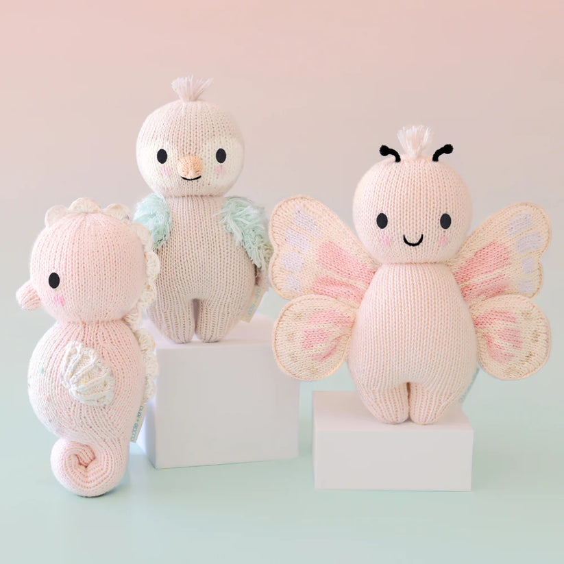 Cuddle + Kind Baby Seahorse - Powder Pink