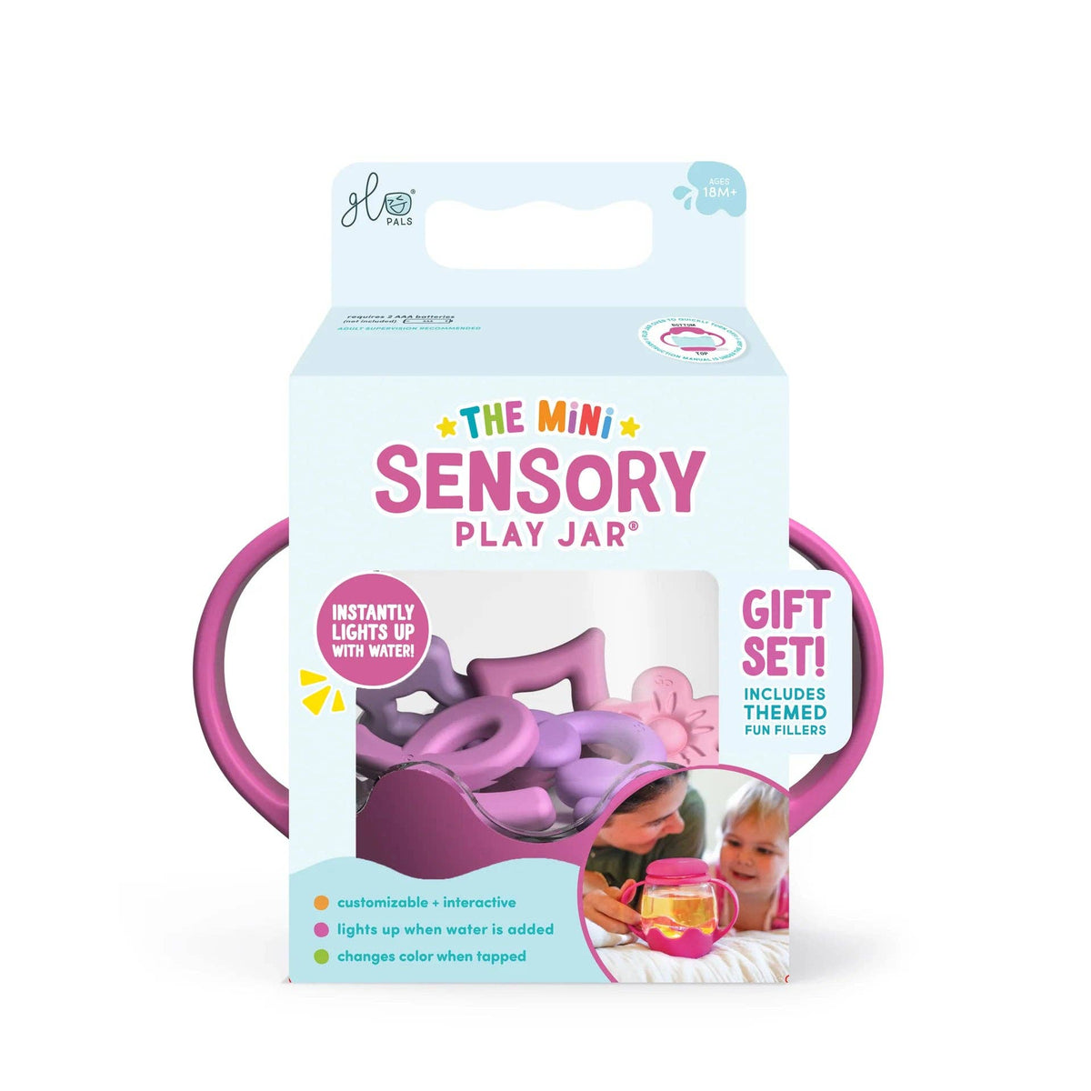 Jellystone Mini Sensory Play Jar® Gift Set - PINK Gumdrop