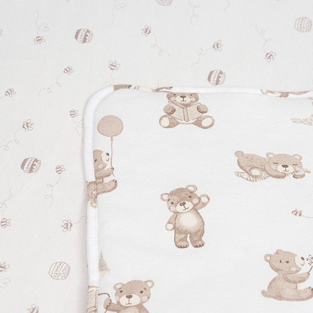 Organic Nap Mat - Cuddly Bear