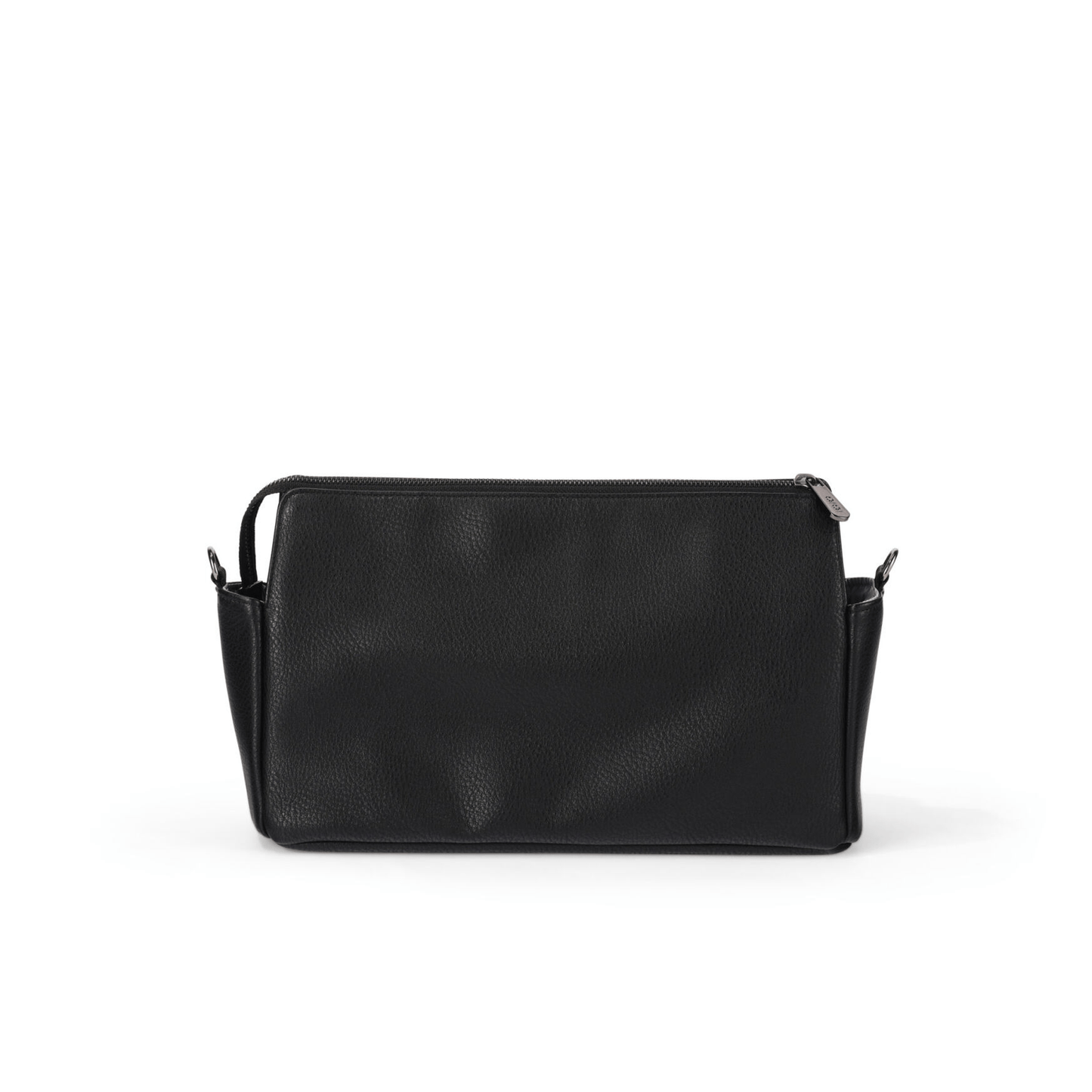 OiOi Multitasker Pram Caddy 2.0 - Black Vegan Leather