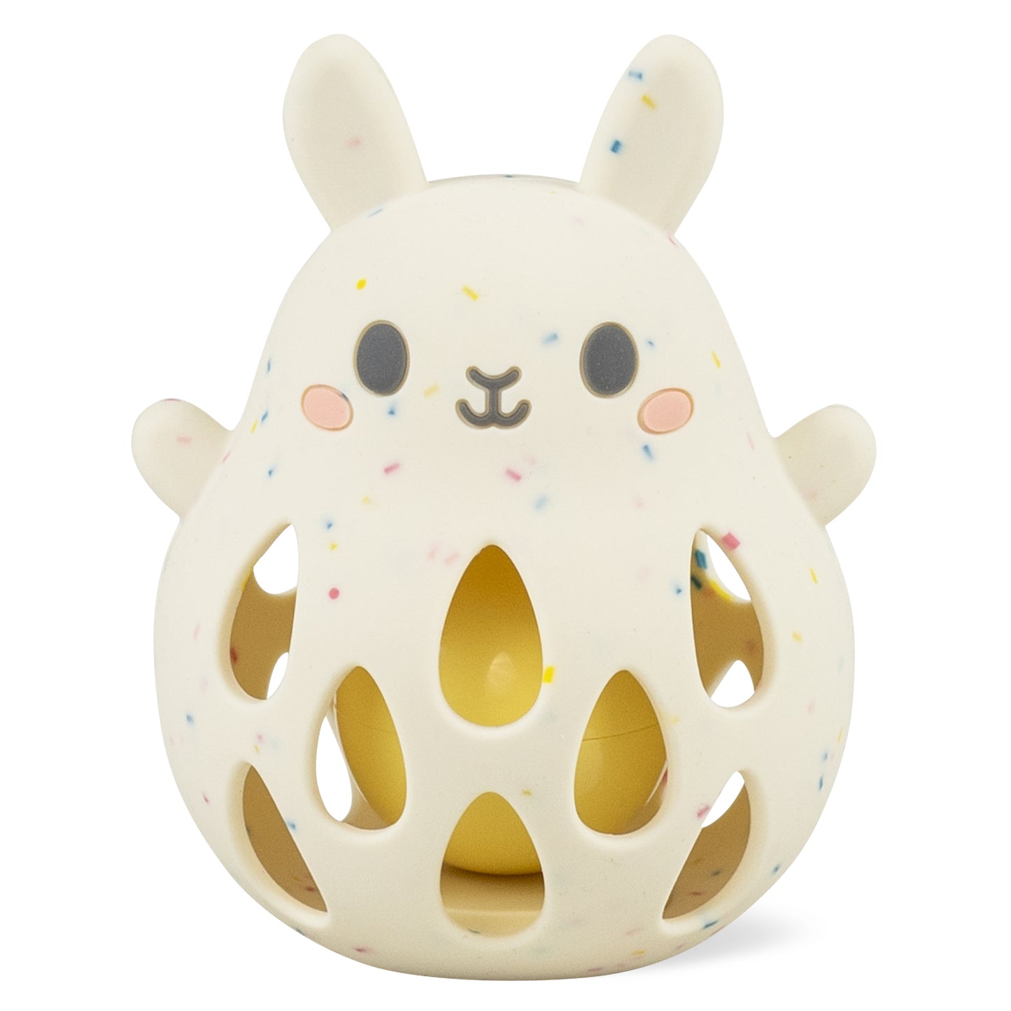 Tiger Tribe - Silicone Baby Rattle - Bunny