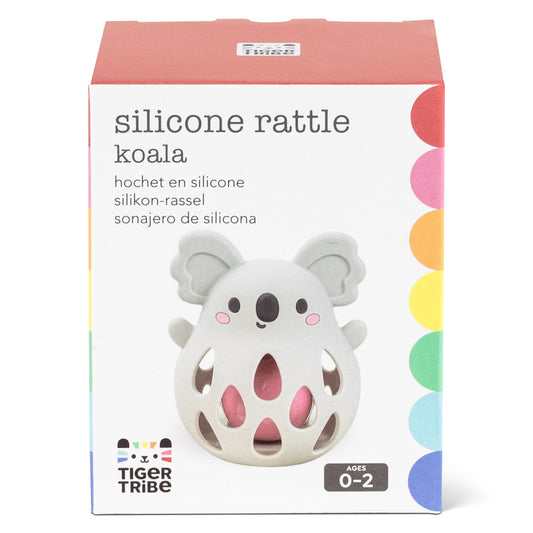 Tiger Tribe - Silicone Baby Rattle - Koala