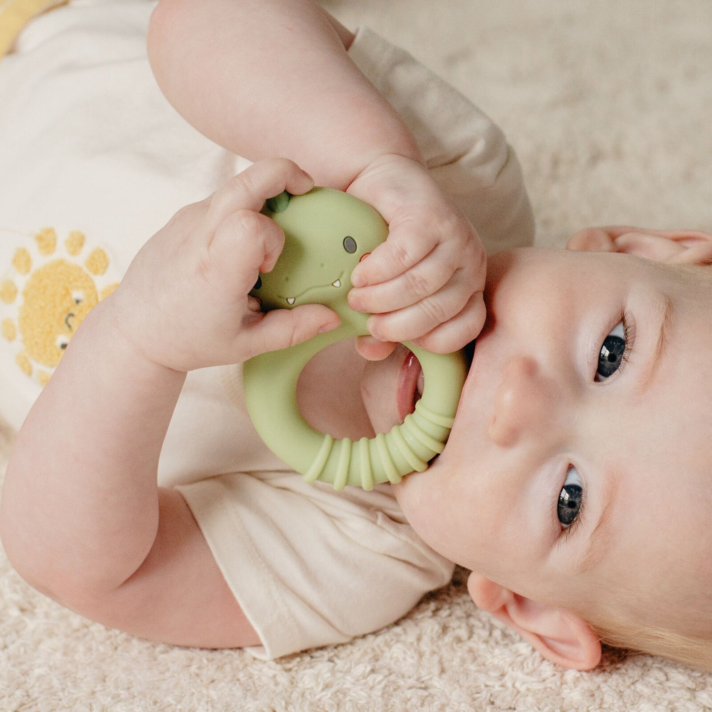 Tiger Tribe - Silicone Teether - Dino