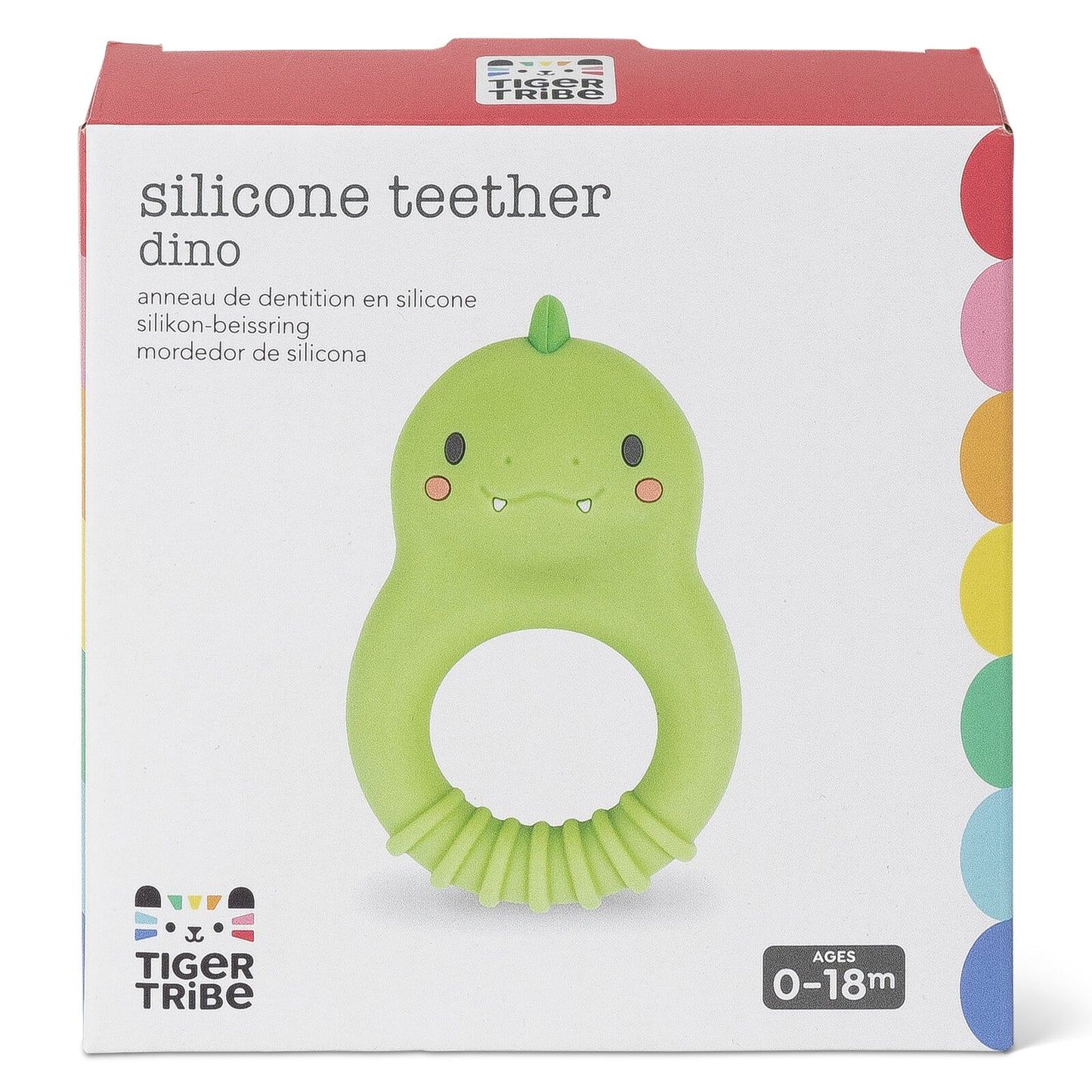 Tiger Tribe - Silicone Teether - Dino